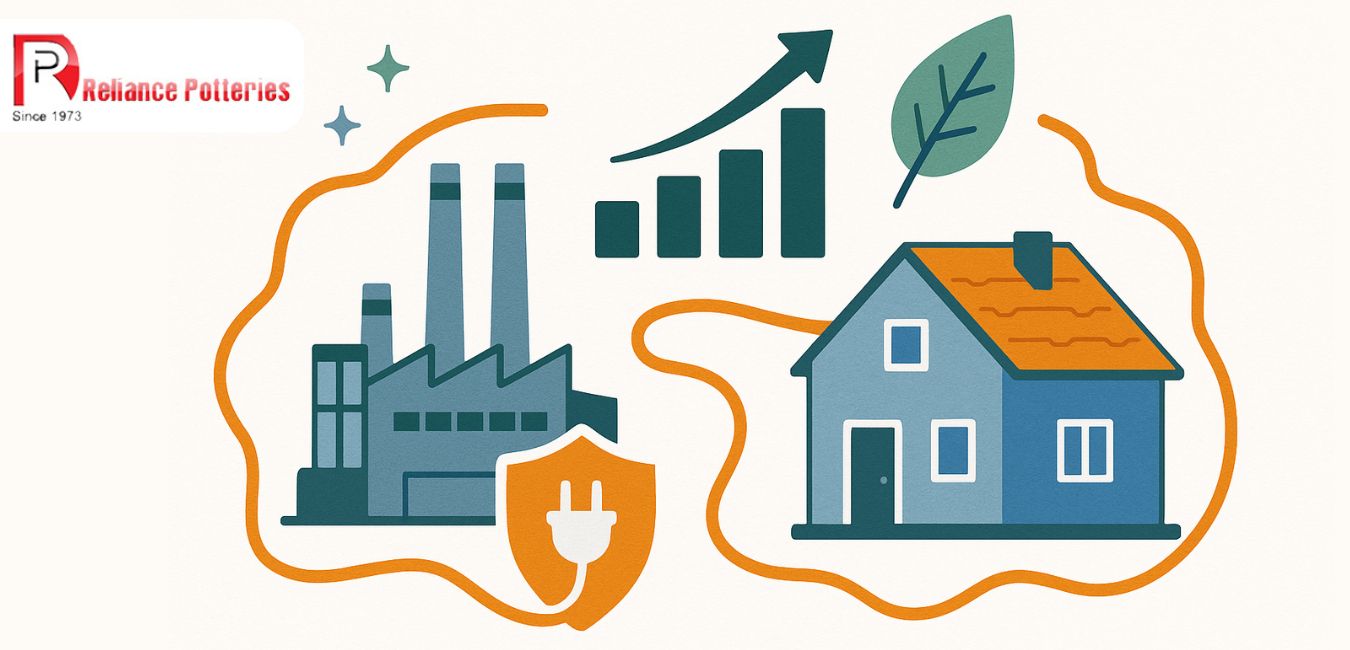 Insulators Improve Energy Efficiency